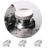 Camera Shutter Button(3 Pack Sliver), Upscale and Delicate Soft Shutter Release Button view 1