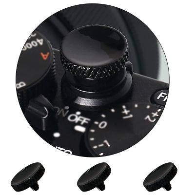 Soft Shutter Release Button(3 Pcs Black),Pure Copper Camera Shutter Button