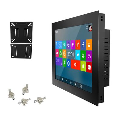 14 Inch Resistive Touch Industrial Panel PC with WiFi 4GB Ram Win10 (4GB RAM 256GB SSD, core i7-3537U)