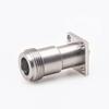 Coax Connector N 4 Hole Flange Straight Female Solder for PCB Mount view 1