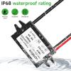2-Pack DC 12V/24V to 5V USB C Buck Converter 3A 15W Type-C Output Charging Module Waterproof Buck Power Adapter Compatible with Raspberry Pi 4, Mobile view 3