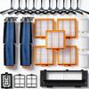 JoyBros Replacement Parts Accessories Kit for Shark AI AV2501AE AV2511AE RV2502AE RV2610WA RV2520 :2 Main Brushes,1 Roller Cover,5 Filters Hepa,3 Foams,2 Primary Filter,10 Side Brushes,1 Base Filter view 1