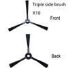JoyBros Replacement Parts Accessories Kit for Shark AI AV2501AE AV2511AE RV2502AE RV2610WA RV2520 :2 Main Brushes,1 Roller Cover,5 Filters Hepa,3 Foams,2 Primary Filter,10 Side Brushes,1 Base Filter view 4