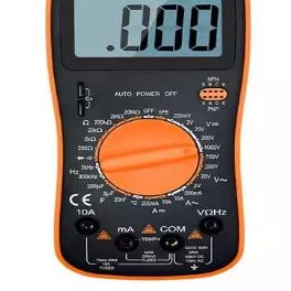 VC9208 TrueRMS ManualRange DigitalMultimeter Backlight