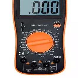 VC9208 TrueRMS ManualRange DigitalMultimeter Backlight