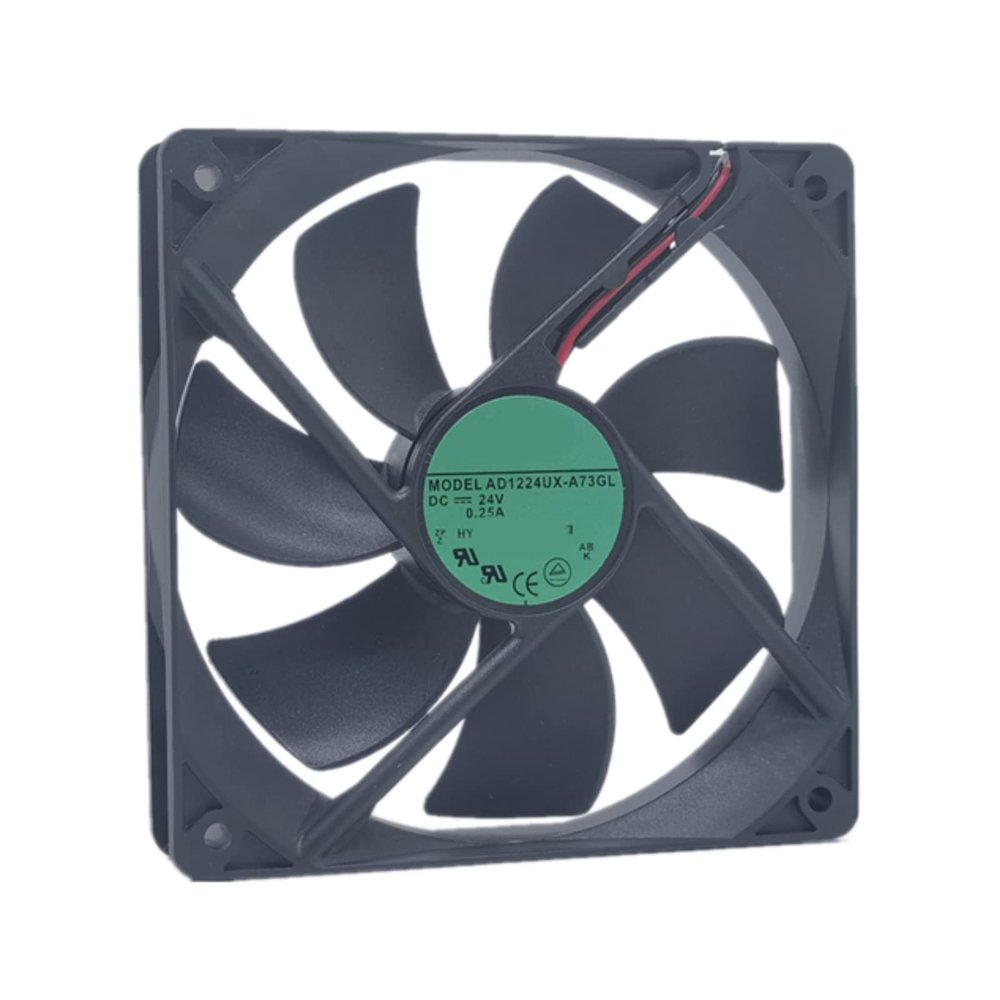 12025 12CM 120X120X25mm AD1224UX-A73GL 24V 0.25A 3-Wire Inverter Cooling Fan