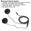 120cm Motorbike Helmet Headset with 2 Speakers, Hands Free Support, with 3.5MM Plug, for Outdoor Use view 2