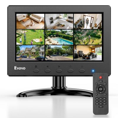 Eyoyo Mini Monitor 7 Inch Small HDMI Monitor 1024x600 IPS Screen Display