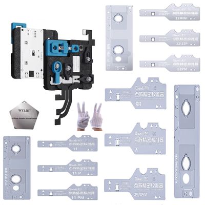 Qianli Universal Dot Matrix Repair Fixture for Face ID Front Camera Repair Holder Qianli Dot Projector Precision Calibrator for iPhone 12 Pro Max 11 X XR XS XS MAX Face Lattice Repair