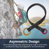 HERCHR Retrievable Anchor, 90CM Outdoor Climbing Tree Climbing Wire Lanyard Anchor Loop Belt with Two Hanging Rings for Garden Work Tree Arborist Friction Saver Loop Belt Sling Arborist Equipment view 4