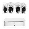 Lorex Fusion 4K 16-Channel (8 Wired + 8 Wi-Fi) 2TB NVR System with Dome Cameras Featuring Smart Deterrence and 2-Way Audio view 1