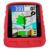 Tough Silicone Case and PET Screen Protection Film Compatile with Wahoo ELEMNT ROAM 2 [2022] -1 Case (Red) view 1
