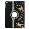 STENES Bling Case Compatible with Samsung Galaxy Tab A7 10.4 (2022) - Stylish - 3D Handmade Crystal Butterfly 360 Degree Rotating Stand Case with Smart Cover Auto Sleep/Wake- Black view 2