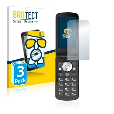brotect Anti-Glare Glass Screen Protector Matte Compatible with Emporia TOUCHsmart.2 (3 Pack) - Anti-Scratch 9H Protection Film