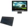 BoxWave Keyboard Compatible with ASUS Transformer AiO - SlimKeys Bluetooth Keyboard - with Backlight, Portable Slim LED 7 Colors - Jet Black view 1