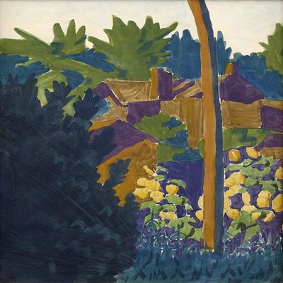 Charles E. Burchfield : Dusk : 1915 : Archival Quality Art Print