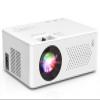PURSHE Mini Bluetooth Projector, Full HD 1080P Supported Portable Outdoor Movie Projector for iOS, Android, Windows, Compatible with TV Stick/HDMI/Smartphone/PS4/USB [Remote Included] view 1