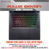 Decalrus - Protective Decal for The Acer Chromebook 516 GE CBG516 (16" Screen) Laptop Black Texture Brushed Aluminum Vinyl Cover wrap BAacerChrmbk16_CBG516Back view 2