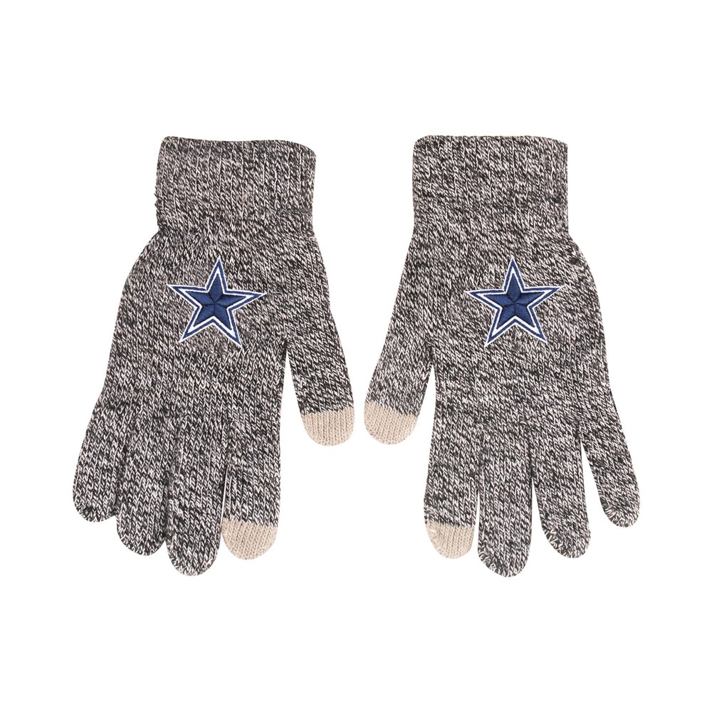 FOCO NFL 2022 GREY KNIT GLOVE (Dallas Cowboys)