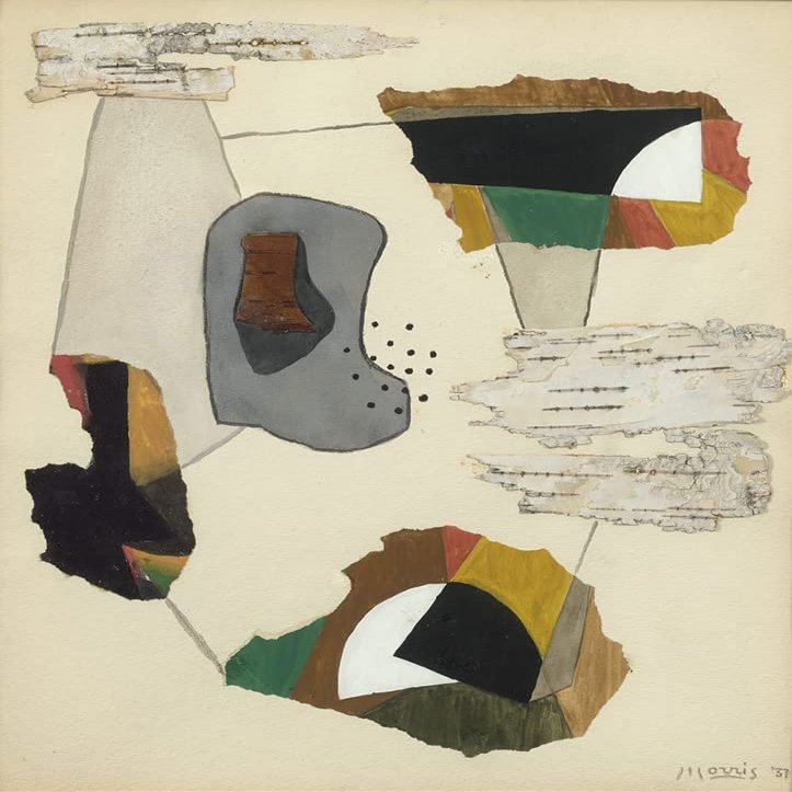 George L. K. Morris : Arrangement : 1937 : Archival Quality Art Print