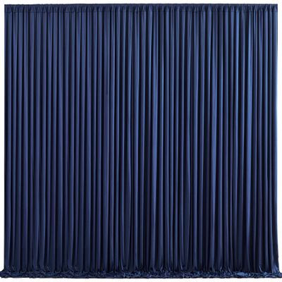 10ft x 7ft Navy Blue Backdrop Curtain for Parties Wedding Wrinkle Free Backdrop Drapes Panels for Baby Shower Gender Reveal Birthday Photo Photography Polyester Fabric Background Decoration