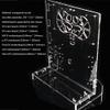 ZCBYBT Open Motherboard Case Rack DIY Computer Chassis Bracket Rack Water-Cooled PC Test Bench Vertical PC Game Chassis,Without Start Switch view 3