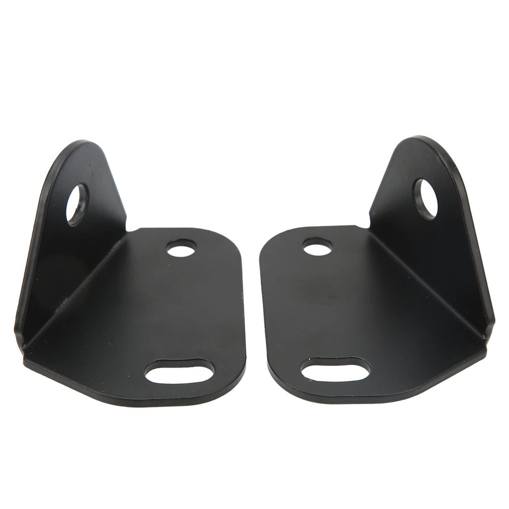 Acouto Flag Antenna Mounting Bracket 2pcs Flag Antenna Rear Mounting Brackets Steel Replacement for Can X3 UTV