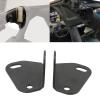 Acouto Flag Antenna Mounting Bracket 2pcs Flag Antenna Rear Mounting Brackets Steel Replacement for Can X3 UTV view 4