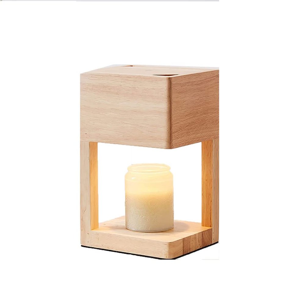 NOBRIM Candle Heater Simple Candle Wax Warmer Lamp Dimmable Aromatherapy Melting Wax Lamp for Scented Candle Melting for Home Decor Bathroom Bedroom Bedside Indoor