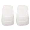 Camera Flash Diffuser, 2Pcs Bounce Dome Diffuser White Digital Camera Flash Diffuser for 320EX Flash Speedlight view 1
