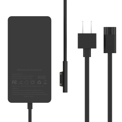 127W Charger for Microsoft Surface Book 3, Compatible with 102W Surface Book 2, 1, Laptop Studio 2, 1, Power Adapter for Windows Surface Pro/Laptop/Go, 10FT Cable with Powerful Magnetic Plug, LED