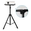 HIHELO Tripod for Projector Projector Mount Tripod Folding Floor Tripod Stand 14 Inch to 10 Inch Plate Size with Height Adjustable up to 45 Inch Black DJ Stand view 3