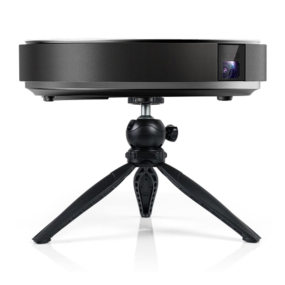 HIHELO Tripod for Projector Projector Stand Desktop Mini Tripod Projector Mount Stand 360 Adjustable Multi-Function Portable Stand(Black) DJ Stand
