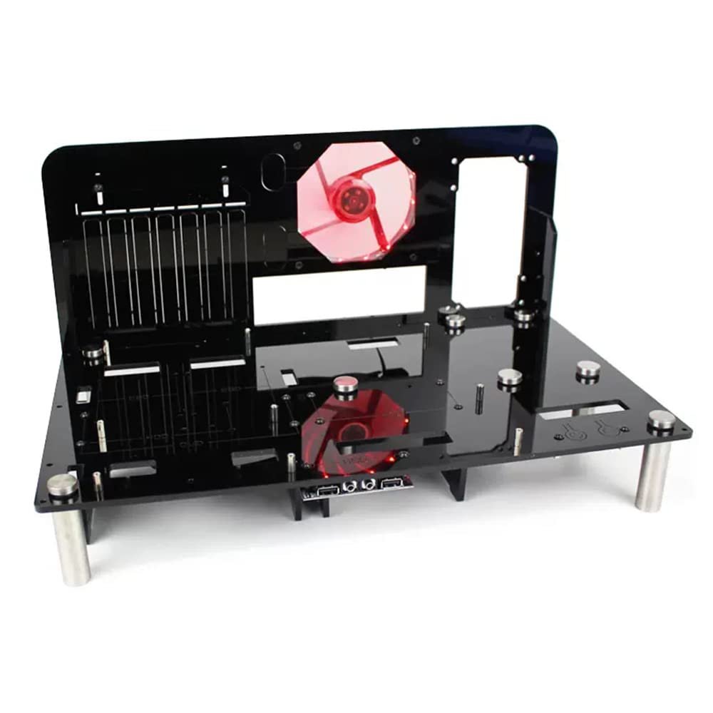 DIY Simple Water-Cooled Transparent Chassis Frame ITX ATX MATX Open Test Platform Motherboard Bracket PC Acrylic Chassis,ATX