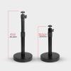 HIHELO Tripod for Projector Projector Mount Projector Mount Bracket Fixing for Ceiling or Wall Height 10.24 in to 15.75 in Swivel 360  Tilt 90 DJ Stand view 2