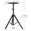 HIHELO Tripod for Projector Projector Mount Tripod Adjustable Tripod Floor Stand with Tray Projector Mount Bracket with Adjustable Extension Pole DJ Stand view 2