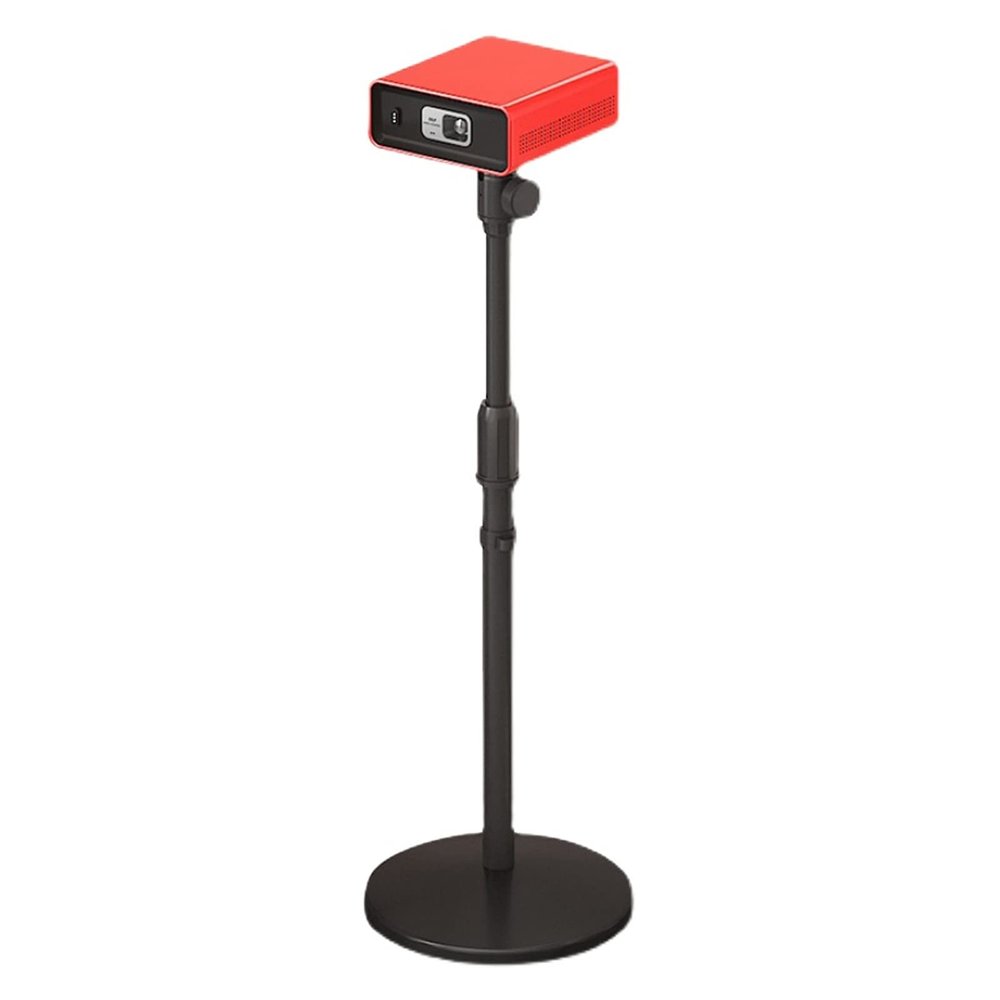 HIHELO Tripod for Projector Projector Mount Stand Projector Stand Height Extendable Length 31 to 63 Inch Adjustable 360Angle Rotatable Projector Mount Black DJ Stand