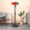 HIHELO Tripod for Projector Projector Mount Stand Projector Stand Height Extendable Length 31 to 63 Inch Adjustable 360Angle Rotatable Projector Mount Black DJ Stand view 3