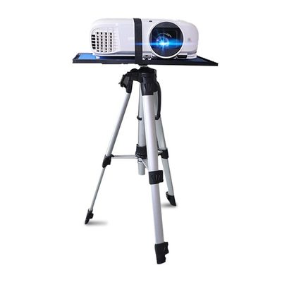 HIHELO Tripod for Projector Projector Tripod Stand Aluminum Laptop Projector Stand Projector Floor Stand 16.9 to 45.3 Inch Adjustable Multi-Function Stand DJ Stand