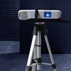 HIHELO Tripod for Projector Projector Tripod Stand Aluminum Laptop Projector Stand Projector Floor Stand 16.9 to 45.3 Inch Adjustable Multi-Function Stand DJ Stand view 4