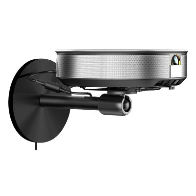 HIHELO Projector Tripod Projector Mount Wall Projector mounts from Ceiling Projector Ceiling Mount Extendable Length Projection Black Projector Mount
