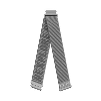 COROS 20mm Watch Band (Grey, Nylon)-Only compatible APEX 2 / PACE 2 / APEX 42mm