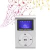 Mini MP3 Player, Sports Back Clip Music Player Supports Memory Card, Portable Mini LCD Screen MP3 Music Player for Outdoor Activities, Sports (Silver) view 2
