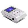 Mini MP3 Player, Sports Back Clip Music Player Supports Memory Card, Portable Mini LCD Screen MP3 Music Player for Outdoor Activities, Sports (Silver) view 4