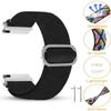 Lamshaw Compatible for Embr Wave 2 Band, Stretch Elastics Nylon Adjustable Replacement Strap Accessories Compatible for Embr Wave 2 Thermal Wristband (Black) view 2
