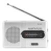 AM/FM Pocket Radio - Portable Mini Digital Radio Stereo Speakers Receiver Music Player with Earphone Jack for Walk, Gym, Jogging, Camping view 1
