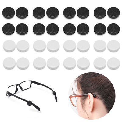 SooGree 16Pairs Eyeglasses Anti-slip Silicone Ear Clip, Eyeglass Ear Grips Eyewear Retainers, Glasses Temple Holders Prevent Eyewear Sunglasses Glasses Slipping