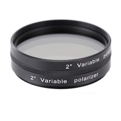 JUIYU Telescope Accessory Set 1.25'' 2" Variable Polarizing Astronomy Monocular Telescope Eyepiece Telescope Polarizer Telescope Camera (Color : 2)