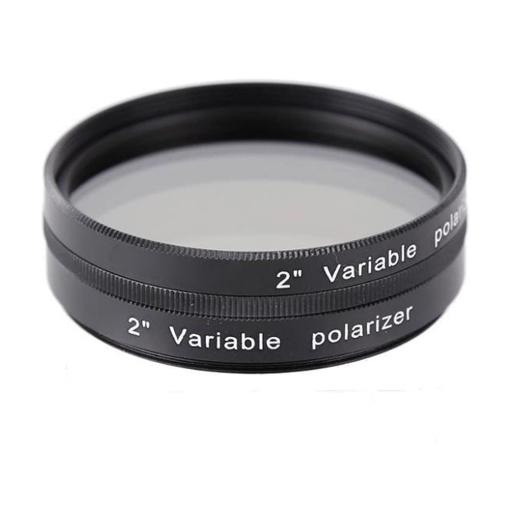 JUIYU Telescope Accessory Set 1.25'' 2" Variable Polarizing Astronomy Monocular Telescope Eyepiece Telescope Polarizer Telescope Camera (Color : 2)