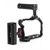 Camnoon Camera Cage + Top Handle + Side Grip Kit Aluminum Alloy Video Cage with Cold Shoe Mount Numerous 1/4 Inch Threads Replacement for Canon R7 Camera view 1